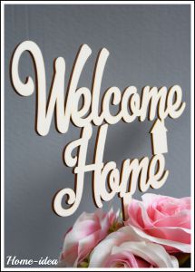 topper napis welcome home0